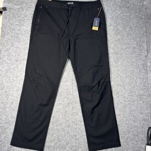 Roark Pants Mens Size 38 Black Military Army Layover 2.0 Travel Commuter